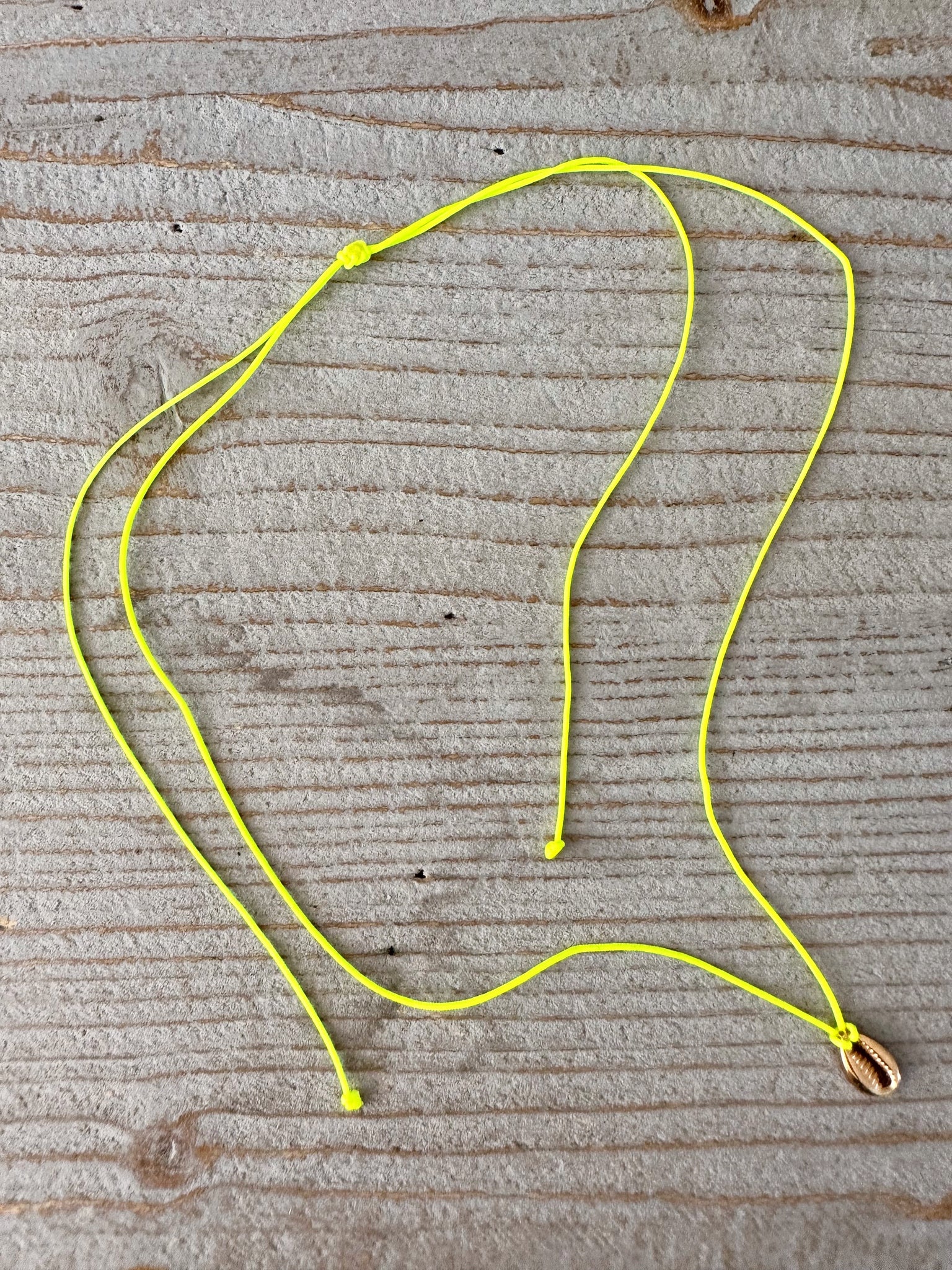 Petite Shell Cord Necklace