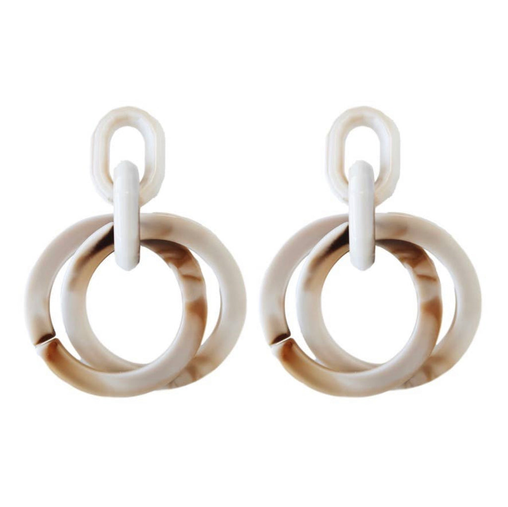 Marbled Layered Hoops