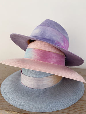 Pastel Summer Panama Hat