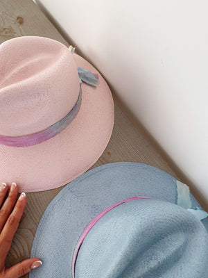 Pastel Summer Panama Hat